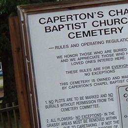 Caperton Chapel Church Cemetery