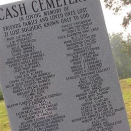 Cash Cemetery