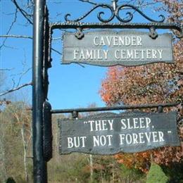 Cavender Family Cemetery