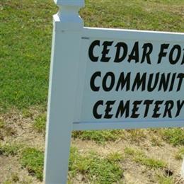 Cedar Fork Community Cemetery