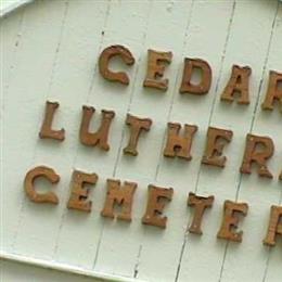 Cedar Lutheran Cemetery