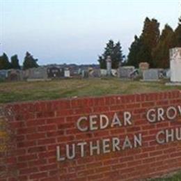 Cedar Grove Lutheran Church Cemetery
