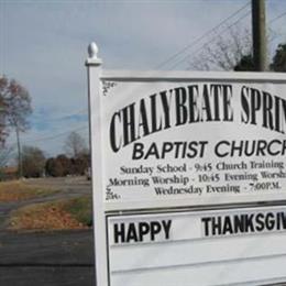 Chalybeate Baptist Church Cemetery (New Chalybeate
