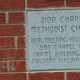 Zion Chapel Methodist Church Cemetery