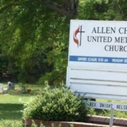 Allen Chapel United Methodist Church Cemetery