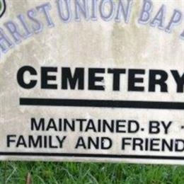 Christ Union Baptist Cemetery