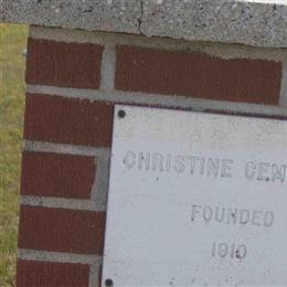 Christine Cemetery