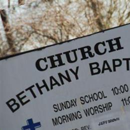 Church Bethany Baptist Cemetery
