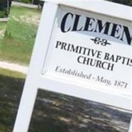 Clement Primitive Baptist Church Cemetery