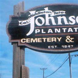 Colonel Middleton Tate Johnson Plantation Cemetery