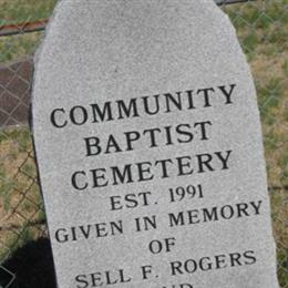 Community Baptist Cemetery