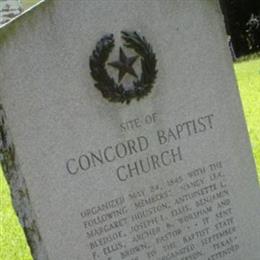Concord Community Cemetery