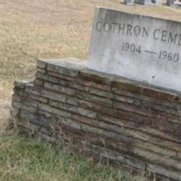 Cothron Cemetery