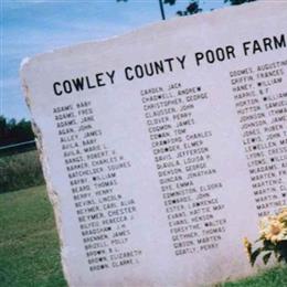 Cowley County Poor Farm Cemetery