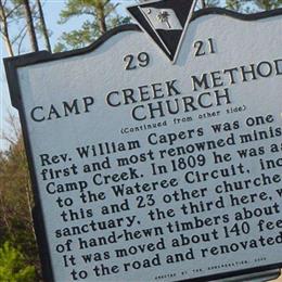 Camp Creek Methodist Church Cemetery