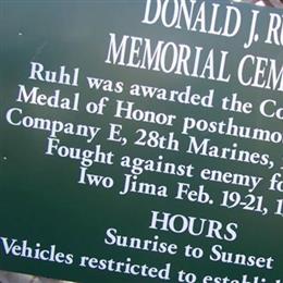 Donald J. Ruhl Memorial Cemetery