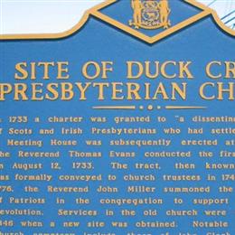 Duck Creek Presbyterian Churchyard