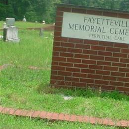 Fayetteville Memorial Cemetery