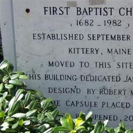 First Baptist Churchyard