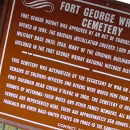 Fort George Wright Cemetery