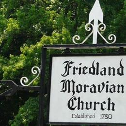 Friedland Moravian Graveyard