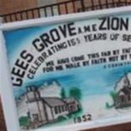 Gees Grove AME Zion Church Cemetery