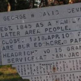 George W. Davis Cemetery