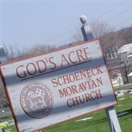 God's Acre Schoeneck Moravian Cemetery