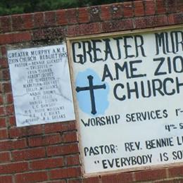 Greater Murphy AME Zion Church Cemetery
