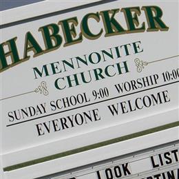 Habecker Mennonite Cemetery