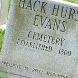 Hack Hurst Evans Cemetery