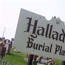 Halladay Burial Place