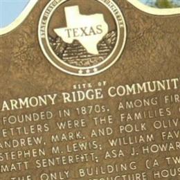 Harmony Ridge Cemetery