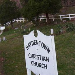 Haydentown Christain Church Cemetery