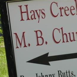 Hays Creek Cemetery (Black)