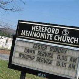Hereford Mennonite Cemetery