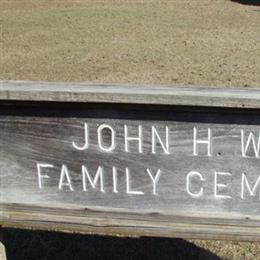 John Hillary White Family Cemetery
