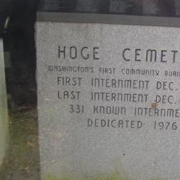 Hoge Memorial Burial Grounds