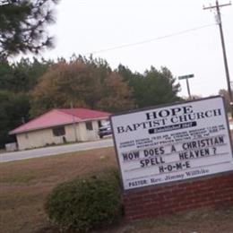 Hope Baptist Church Cemetery