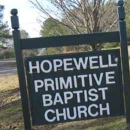 Hopewell Primitive Baptist Church Cemetery