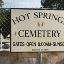 Hot Springs Cemetery