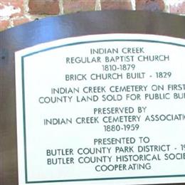 Indian Creek Baptist Cemetery