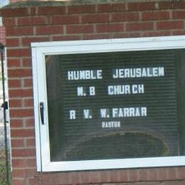 Humble Jerusalem Missionary Baptist Ch Cemetery