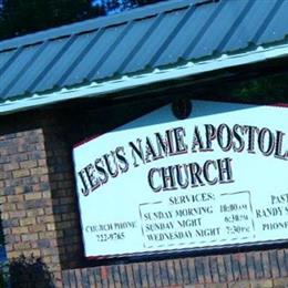 Jesus Name Apostolic Church Cemetery