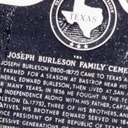 Joseph Burleson Cemetery