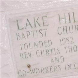 Lake Hill Baptist Church Cemetery