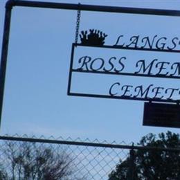 Langston & Ross Memorial Cemetery