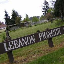 Lebanon Pioneer Cemetery