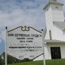 Zion Lutheran Cemetery (Clayton Center)
