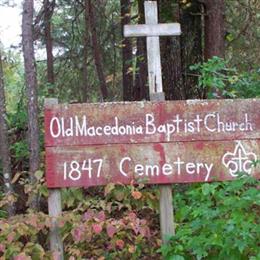 Old Macedonia Baptist Church 1847 Cemetery